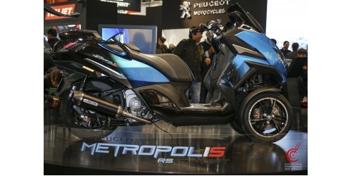Peugeot Motocycles делает ставку на трехколесные скутера