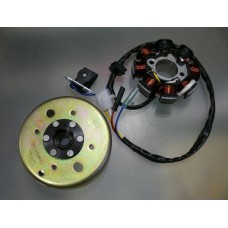 Генератор с магнитом GY-6-80 8 катушек (6+2)