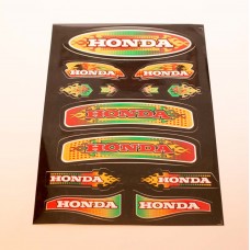 Наклейка Honda цветная